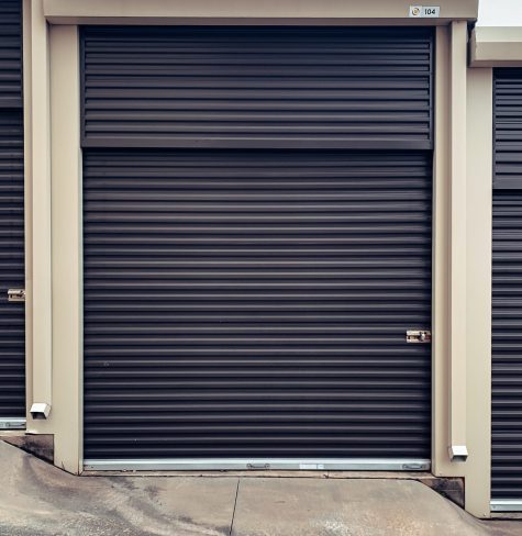 A locked storage unit A locked storage unit
